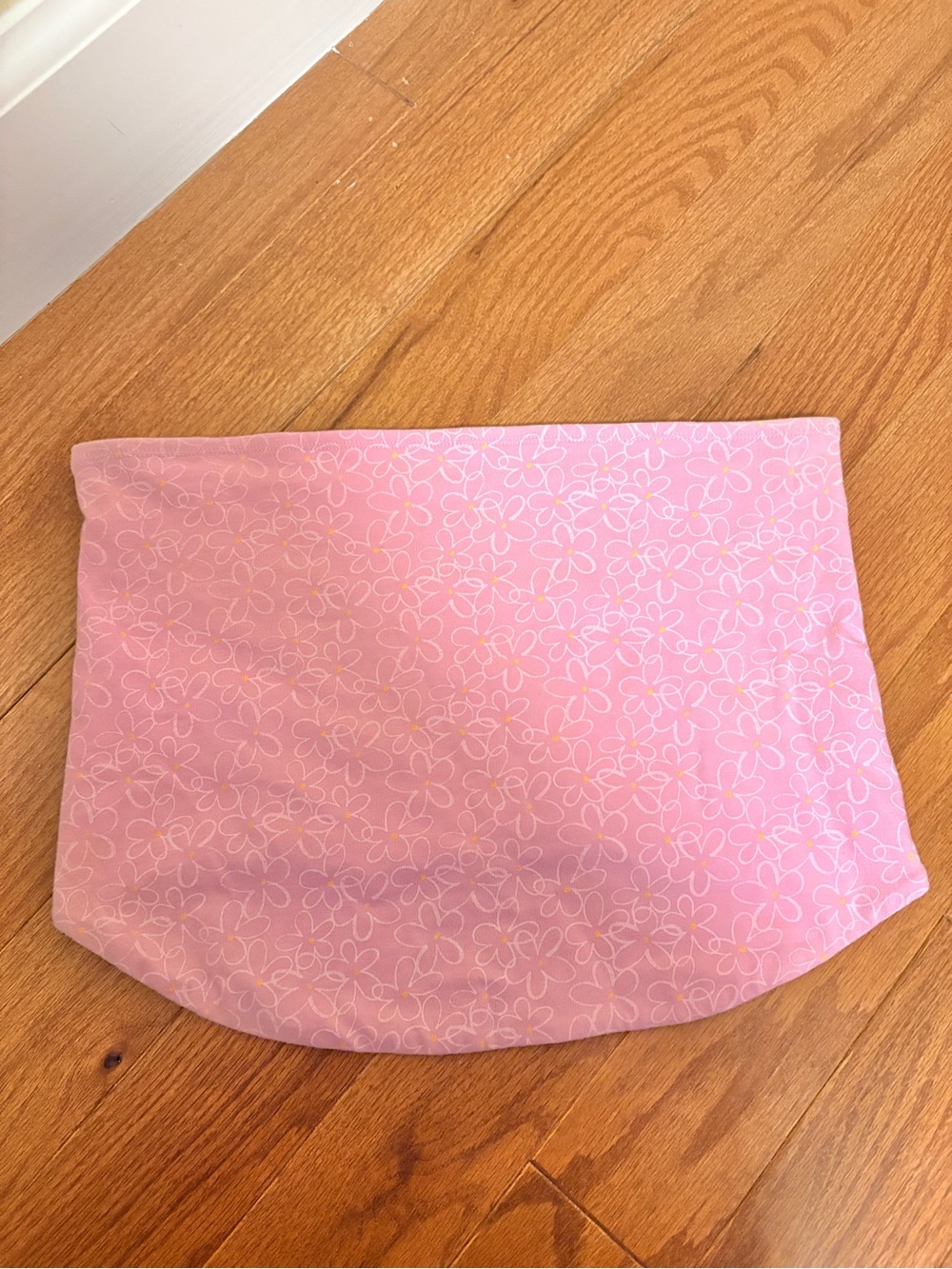 Target Pink Floral Bandeau Top